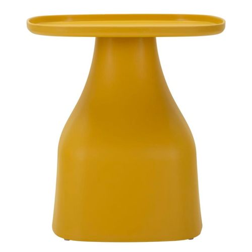 Table En Plastique Jaune 48x48x50 Cm