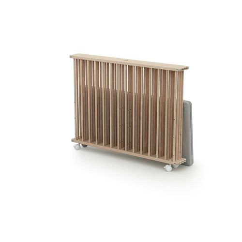 Parc Bébé Pliant En Bois Hêtre Brut 100 X 100 Cm