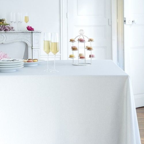 Nappe Coton Enduit Pastel Carrée 160 X 160 Cm