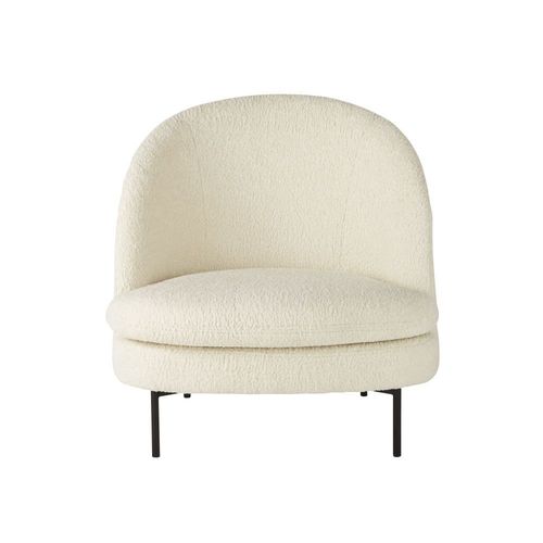 Fauteuil Bouclettes Blanches