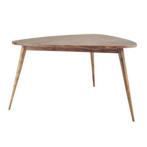 Table À Manger Vintage En Sheesham Massif 6 Personnes L136