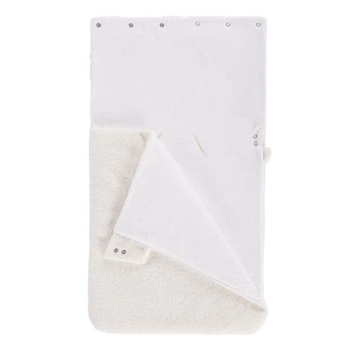 Nid D'ange Bébé En Tissu Bouclé Beige