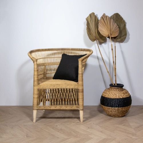 Fauteuil Traditionnel Du Malawi En Rotin