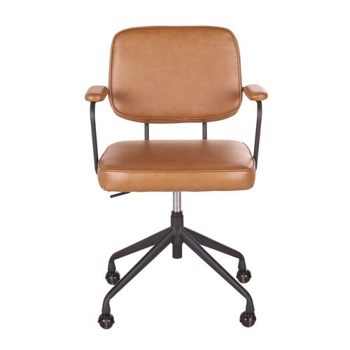 Chaise De Bureau Réglable À Roulettes Camel