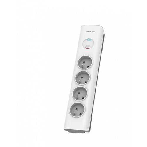 Protection contre les surtensions - PHILIPS - SPN7040WA/60 - 600 J - 4 prises - 3680 W