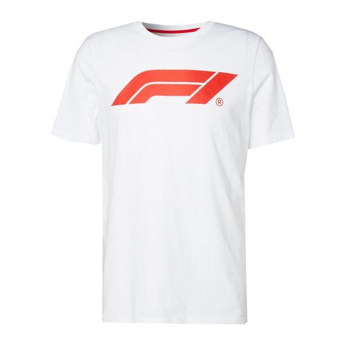 Tee Shirt Manches Courtes Puma F1 Ess Logo Tee 180g Blanc Xl