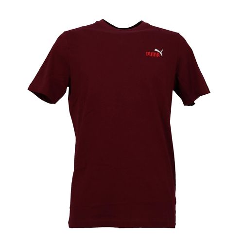 Tee Shirt Manches Courtes Puma Ess 2 Color Small No Bordeaux Xxl