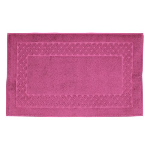 Tapis de bain 50x80 cm ROYAL CRESENT Rose Vin 850 g/m2