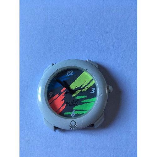 Vintage : Montre Benetton Sans Bracelet Destinée À Des Collectionneurs