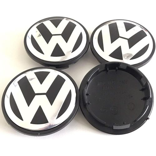 Enjoliveurs De Roue Pour Volkswagen Beetle, Golf, Polo, 3b7601171 (4 Pièces) 65 Mm