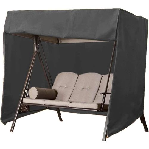 Housse De Protection Imperméable Pour Balancelle De Jardin, 220 X 125 X 170 Cm, Pour Hamac 3 Places, Fauteuil De Jardin, Mobilier De Terrasse, Protection Contre Les Intempéries