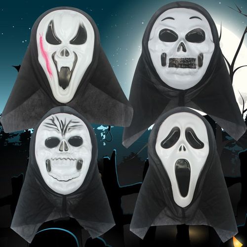 Masque D'halloween, Enfant Adulte Dieu De La Mort, Masque Fantôme D'horreur