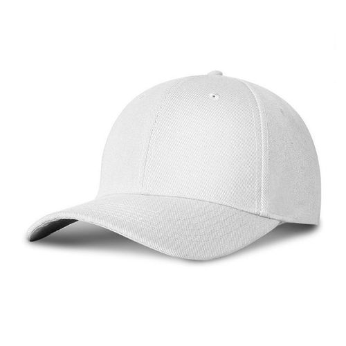 Casquette De Baseball Blanche - Uni - Homme