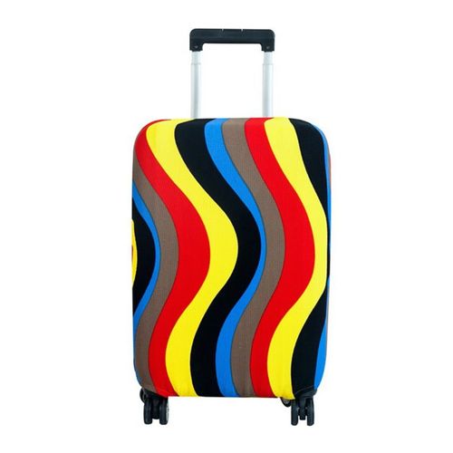 Housse de protection élastique pour valise de voyage, valise à roulettes, sac de protection anti-poussière pour 26 à 30 pouces (couleur)