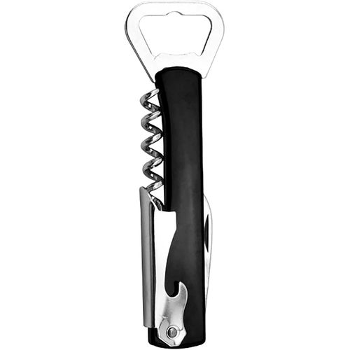 Noir - Tire-Bouchon À Bière 3 En 1, Tire-Bouchon À Vin, Couteau Hippocampe (1 Pièce)
