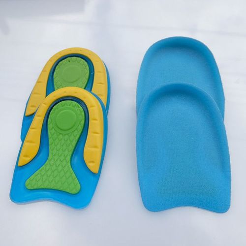 2 Paires De Semelles Orthopédiques Pour Homme, Pour Douleurs Au Talon Et Fasciite Plantaire | Coussinets Orthopédiques Pour Talonnettes, Talonnettes Et Épines Calcanéennes, Bleu, Taille M
