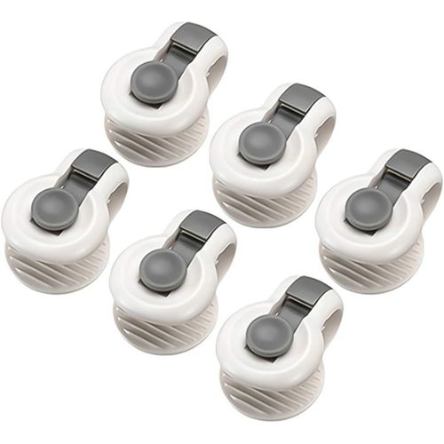 Lot De 6 Films De Fixation Antidérapants Pour Couettes (Gris)