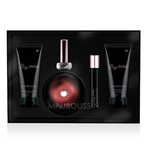 Coffret Parfum'my Twist' 4 Pieces Edp 100ml + Edp 20ml + Lait 90ml + G Femme Mauboussin 