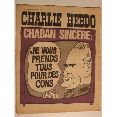 Charlie Hebdo - N°66 - 21 Février 1972