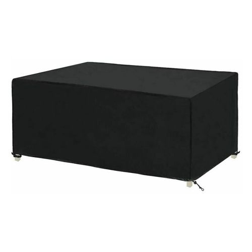 Housse De Table De Jardin Rectangulaire En Tissu Oxford 210d (210x110x70cm), Housse De Protection Imperméable Pour Meubles De Jardin, Housse En Tissu Oxford Imperméable Pour Meubles De Jardin