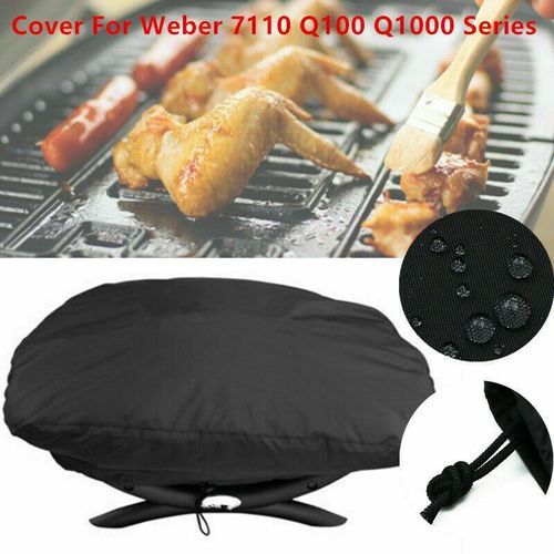 Housse de protection anti-poussière et imperméable pour four Weber série 7110 q1000 (67,1 x 44 x 32 cm)