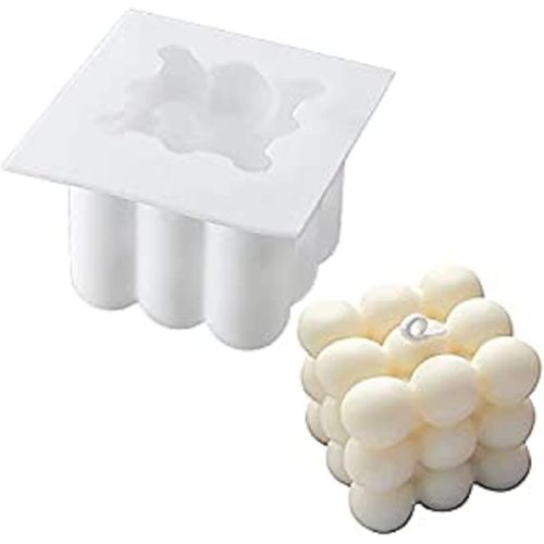 Moule À Gâteau En Silicone, Moule En Silicone Antiadhésif En Forme De Cubes 3d Pour Crème Glacée, Chocolat, Pâtisserie, Dessert Et Ustensiles De Cuisson (1)