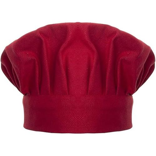 2 Pièces Tour De Tête Adapté Pour 58 - 64 Cm Toque De Chef Béret De Cuisinier Chapeau De Cuisine Réglable En Toile De Coton Pour Enfants Et Adultes
