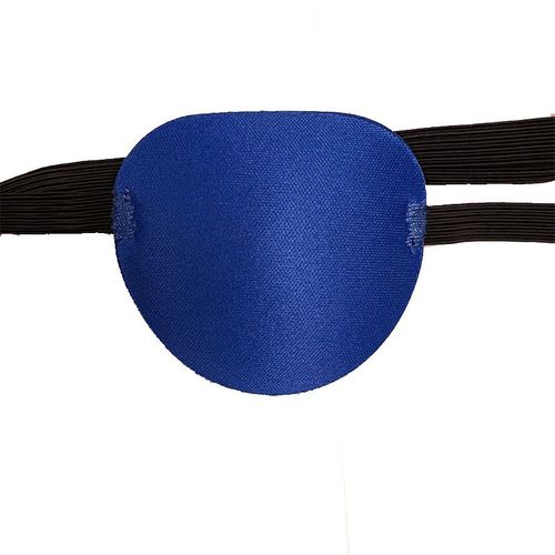 Cache-?Il Réglable Style Pirate, Bleu (7,5 X 7,5 Cm) - Masque Pour Les Yeux Pour Enfants Et Adultes, Pour La Récupération De L'amblyopie Et De L'?Il Paresseux