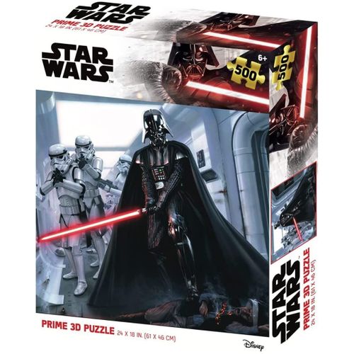 Puzzle Lenticular Star Wars Darth Vader Y Stormtrooper