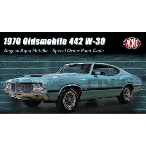 Acme 1/18 1805627 Oldsmobile 442 W-30 - 1970 Diecast Modelcar-Acme