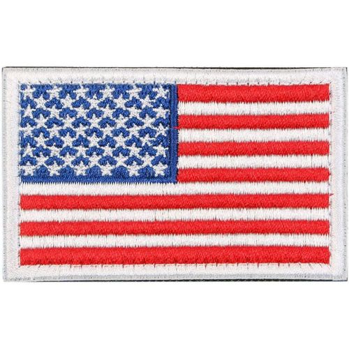 Lot De 10 Patchs Tactiques Avec Drapeau Américain, Avec Crochet Et Boucle, Pour Sacs À Dos, Casquettes, Chapeaux, Vestes, Pantalons, Emblèmes D'uniformes Militaires, Taille 3 X 2 Pouces