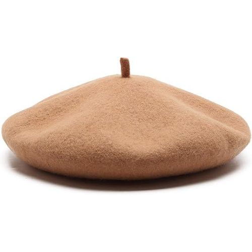 Béret Français En Laine Pour Femme, Bonnet D'hiver Souple