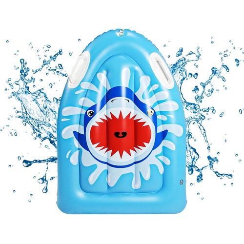 Planche De Surf Gonflable Pour Enfants : Planche De Natation Gonflable Avec Poignées, Planche De Surf Portable, Planche De Surf Gonflable, Planche De Bodyboard Souple, Adaptée À Différents Scénarios.