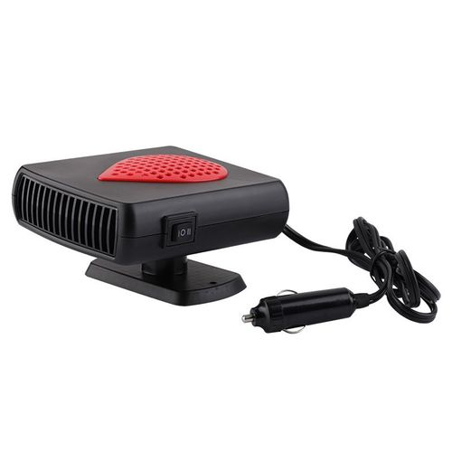 Chauffage Soufflant Pour Voiture 12 V, Dégivreur De Pare-Brise 150 W, Ventilateur De Refroidissement Chaud Et Froid Pour Voiture, Dégivreur De Pare-Brise Avec Prise Allume-Cigare