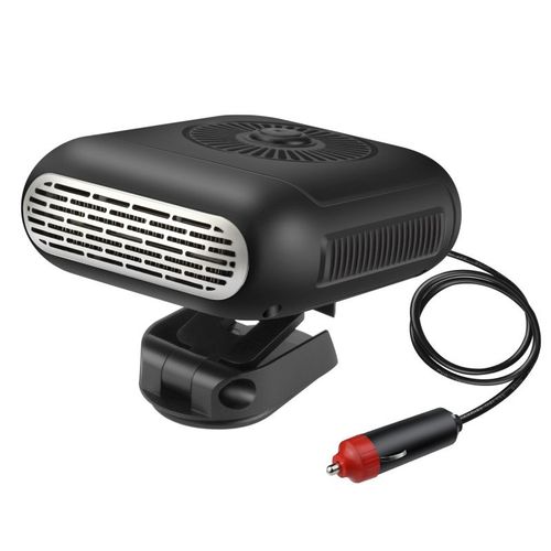 Chauffage De Voiture, Dégivreur De Pare-Brise Automatique 12 V 120 W, Ventilateur De Chauffage Et De Refroidissement 2 En 1, Chauffage Allume-Cigare Portable Pour Toutes Les Voitures