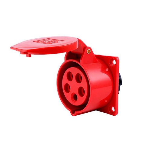 Prise industrielle CEE femelle 3P+T+N 16A 415V IP44 IEC-60309 surface