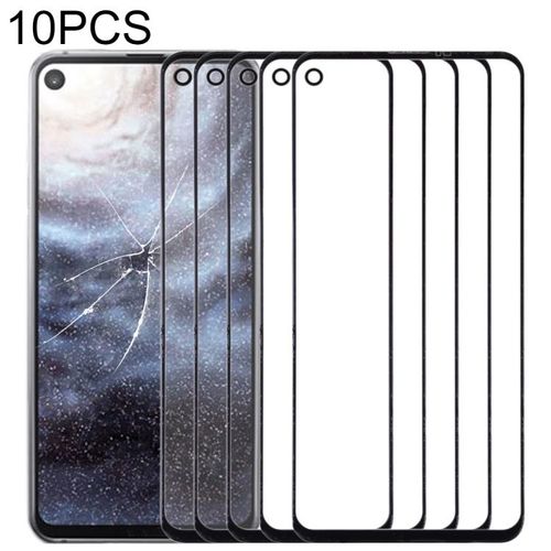 (Noir) - Coque Avant En Verre Pour Samsung Galaxy A8s