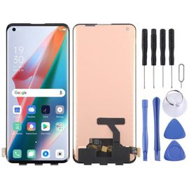 (S'applique à OPPO Find X5 Pro CPH2305) - Ensemble tactile LCD en matériau OLED, prend en charge la reconnaissance des empreintes digitales