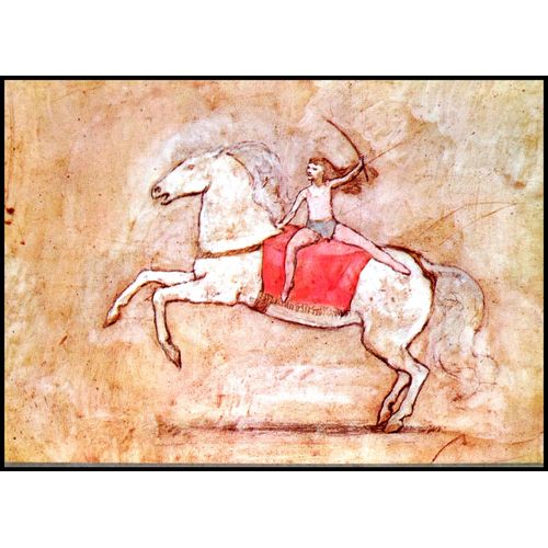 Picasso Pablo Lot 3 Cartes Postales Tableaux Peinture Cheval