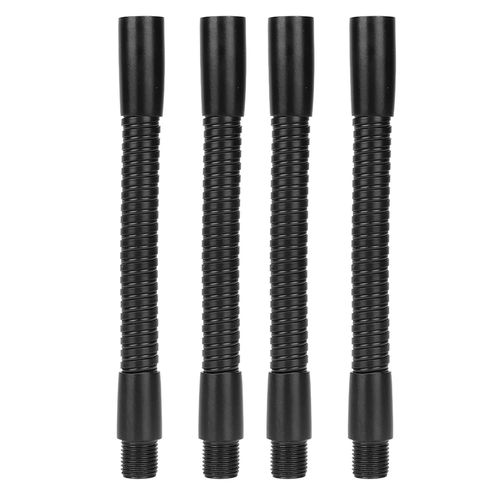 Kalanka-4 Pièces Flexible Col De Cygne Bras Tuyau Tube Aluminium 10mm Calibre Table Lampe De Bureau Tuyau Raccords D'éclairage (12cm)