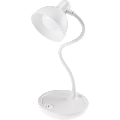 KALANKA-Lampe de table 3x pile AA 25cm col de cygne dimmable lampe de lecture LED blanc chaud 3000k blanc