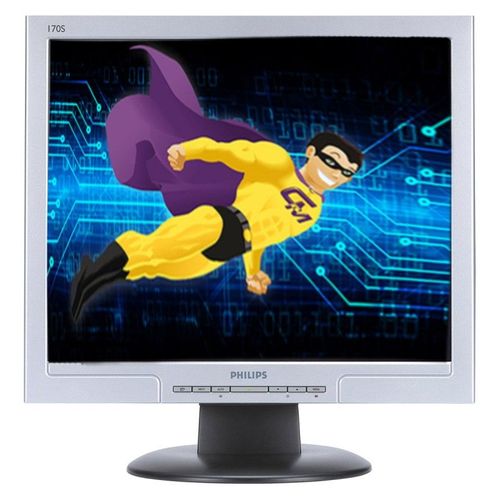 Ecran PC 17" Philips 170S5FS 1280x1024 60Hz TFT 16ms 5:4 VGA