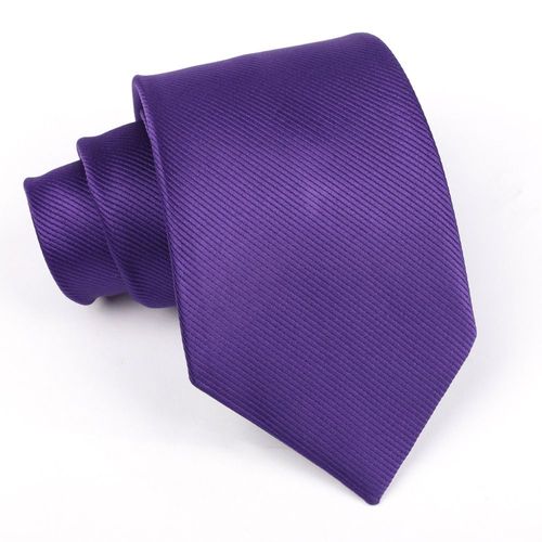 Cravate Fine En Soie Unie Pour Homme (Mod¿¿Le 8xa003)