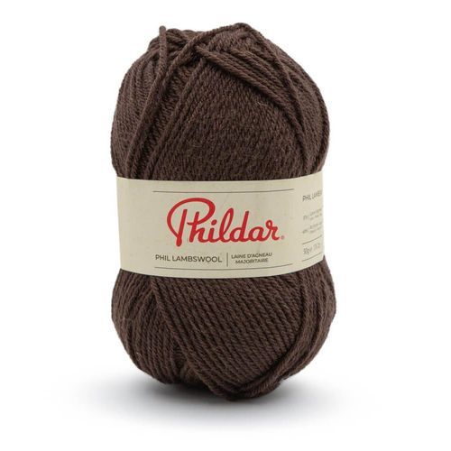 Pelote De Laine D'agneau À Tricoter Phil Lambswool - Phildar. Color : Bison