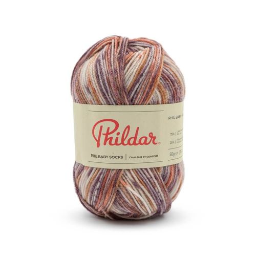Pelote De Laine Mérino Phil Baby & Socks - Chaleur Et Douceur Pour Petits Pieds