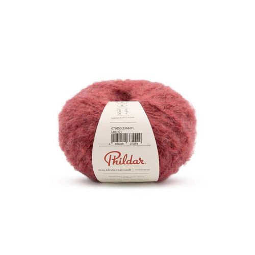 Pelote De Mohair À Tricoter Phil Lovely Mohair - Phildar. Color : Fruits Des Bois