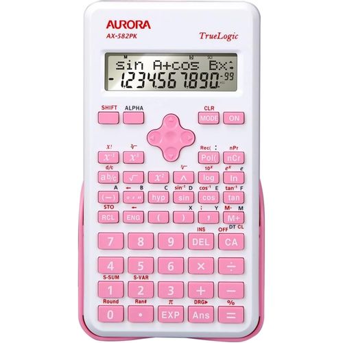 Aurora ax-582pk Calculatrice scientifique - Rose