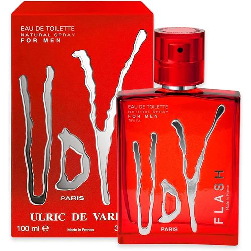 Eau De Toilette Udv Flash - Fougère Orientale Marine - Parfum Homme - Vaporisateur - Made In France - 100 Ml 