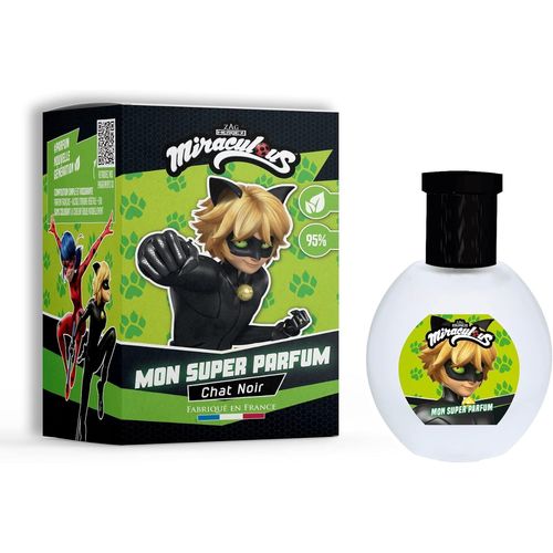 Miraculous Eau De Toilette Chat Noir Enfant Garçon 30ml Parfum Senteur Hespéridé-Boisé Fabriqué En France 