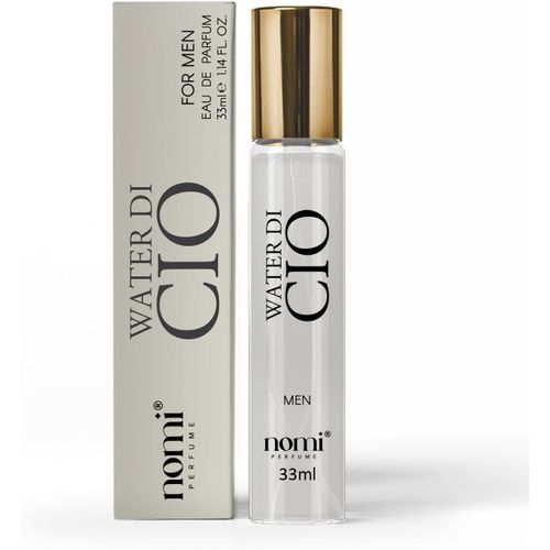 Nomi Perfume Eau De Parfum Pour Homme 33 Ml (Water Di Cio) Avec 20% D'huiles Parfumées, Agrumes, Parfum Pour Conducteur Et Voiture 